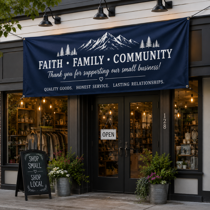storefront banner
