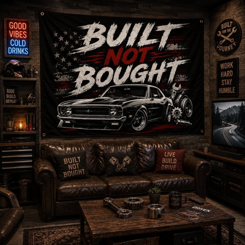 Built Not Bought Flag
