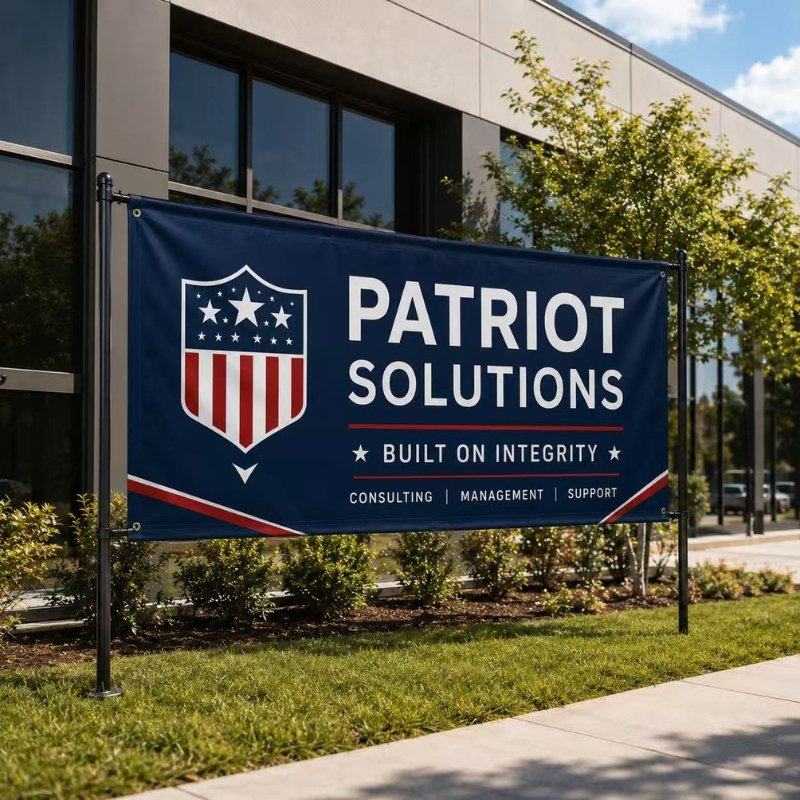 Business & Events flags banner