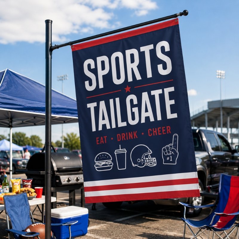 Sports Tailgate Flag