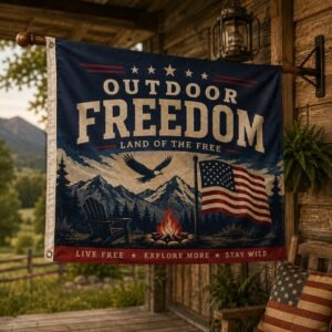 Outdoor Freedom Flag