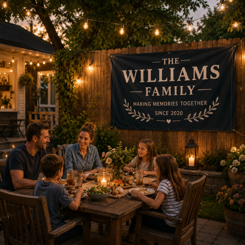 Family & Personalized flag